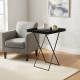Leather Folding Tray Table